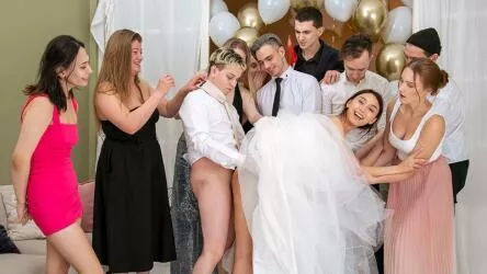 Русская свадьба переросла в крутое порно при зрителях