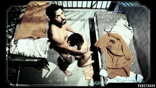 Мужик жестко трахает заключённую за решёткой